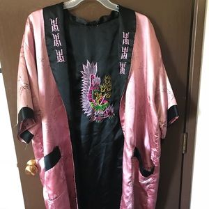 Embroidered robe